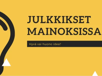 Julkkisten mainonta