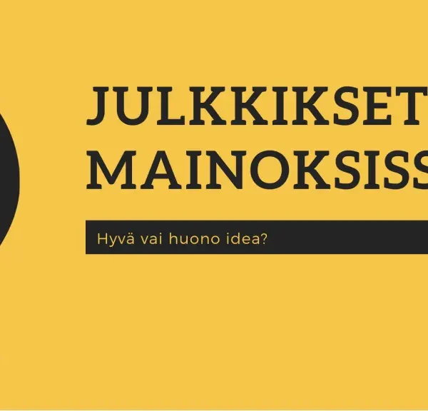 Julkkisten mainonta