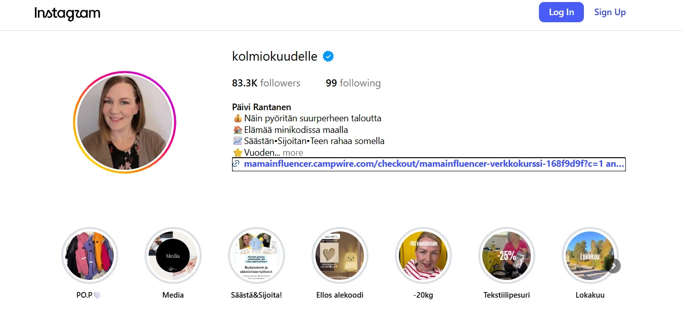 Kolmio kuudelle